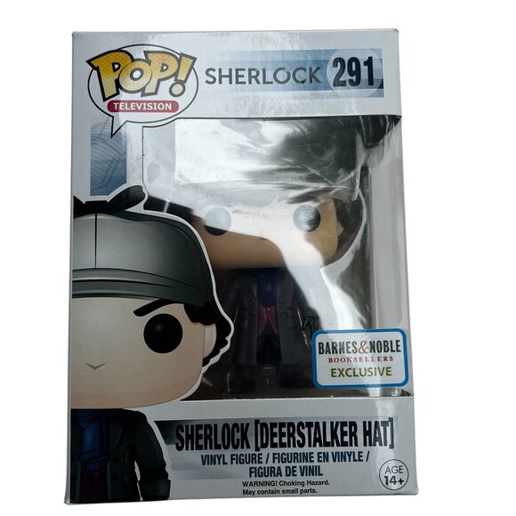 Sherlock [Deerstalker Hat] 291Funko POP Barnes & Noble Exclusive from Sherlock R - Picture 1 of 6